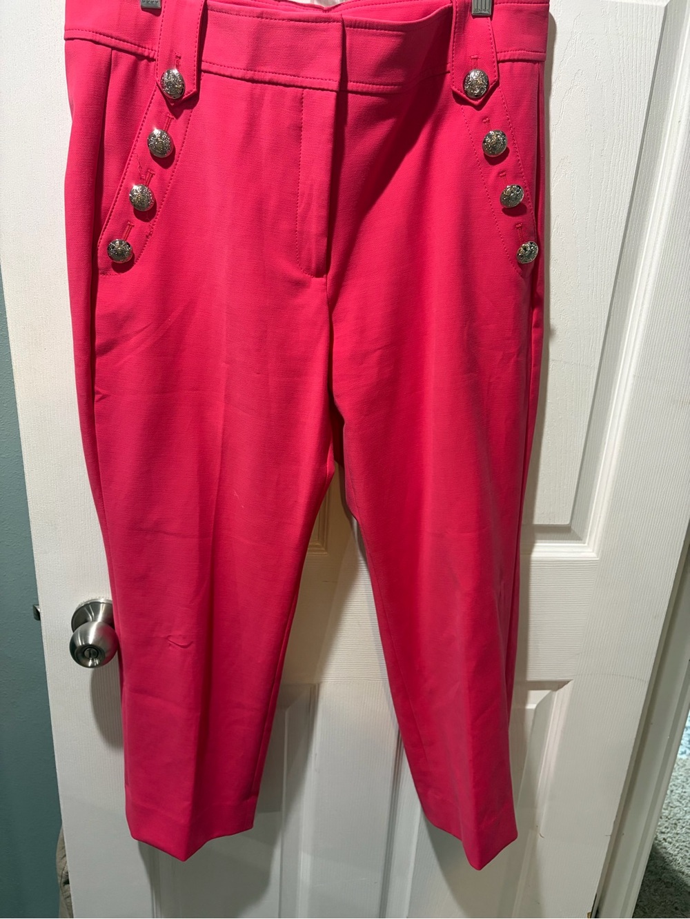 Whitehouse Black Market pink sailor pants